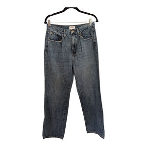 Pistola Blue Straight Leg Jeans Sz 29 Well Worn High Rise